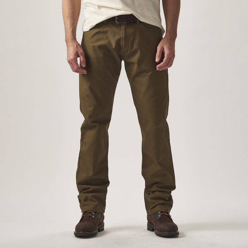Dry Tin Cloth 5-Pocket Pants