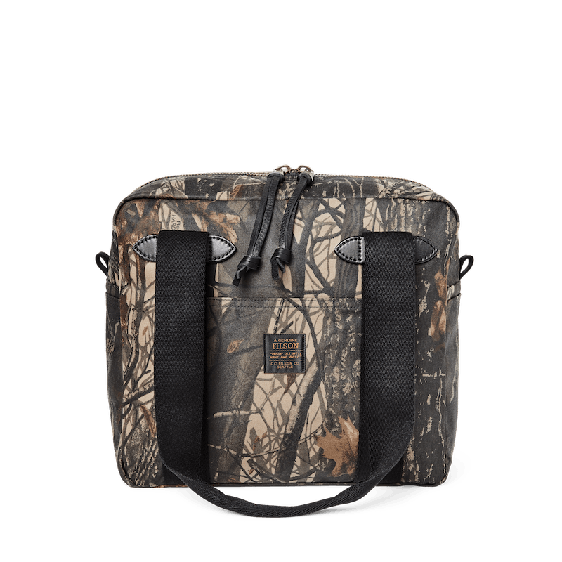 Tin Cloth Zipper Tote Bag