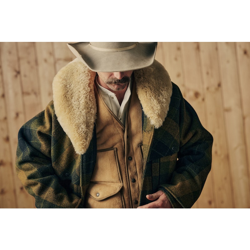 Lined Mackinaw Wool Packer Coat