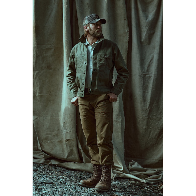 Dry Tin Cloth 5-Pocket Pants