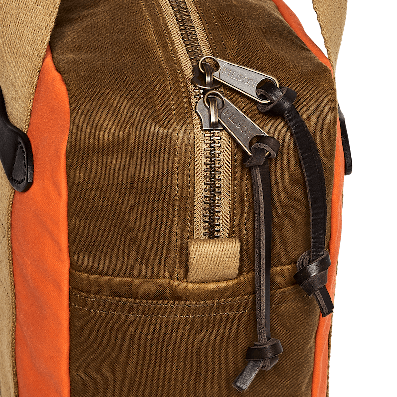 Tin Cloth Zipper Tote Bag