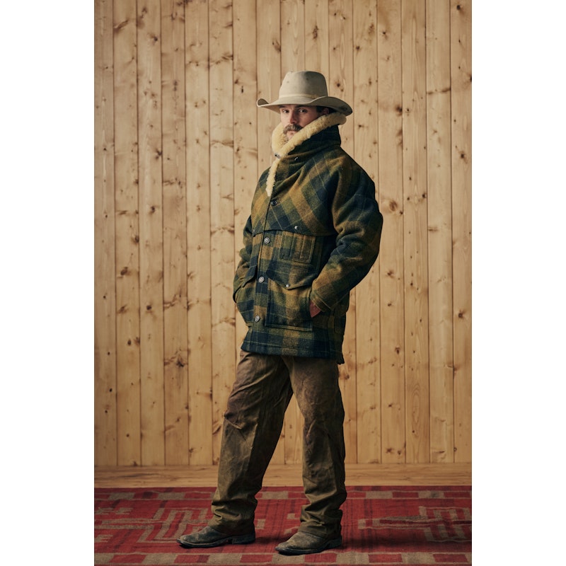 Lined Mackinaw Wool Packer Coat