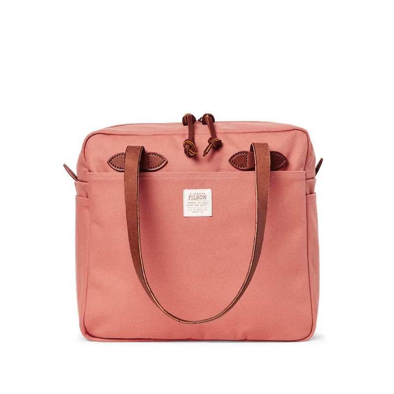 Rugged Twill Zipper Tote Bag