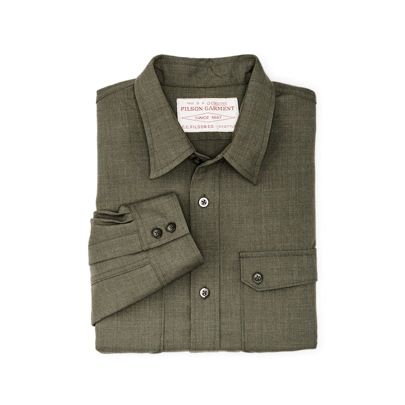 Worsted Wool Guide Shirt