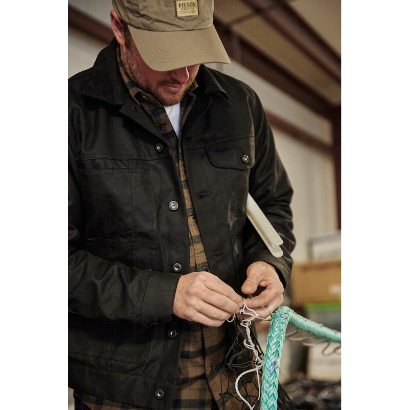 Tin Cloth Short Lined Cruiser Jacket