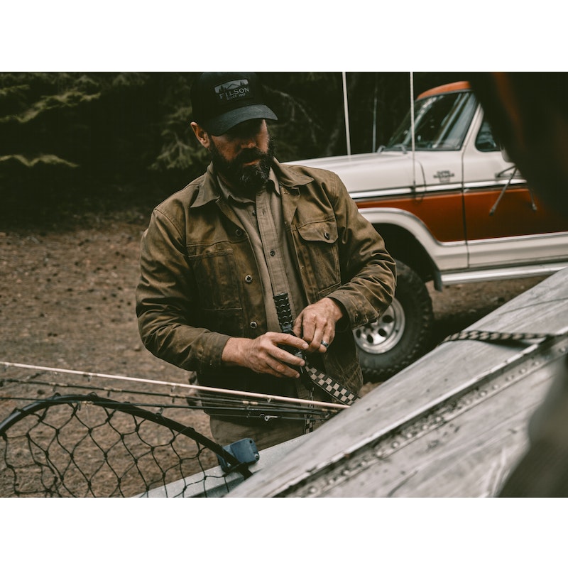 Tin Cloth Short Lined Cruiser Jacket