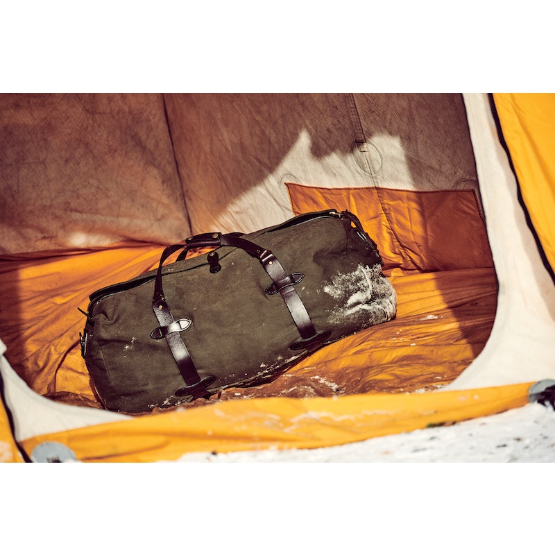 Large Rugged Twill Duffle Bag