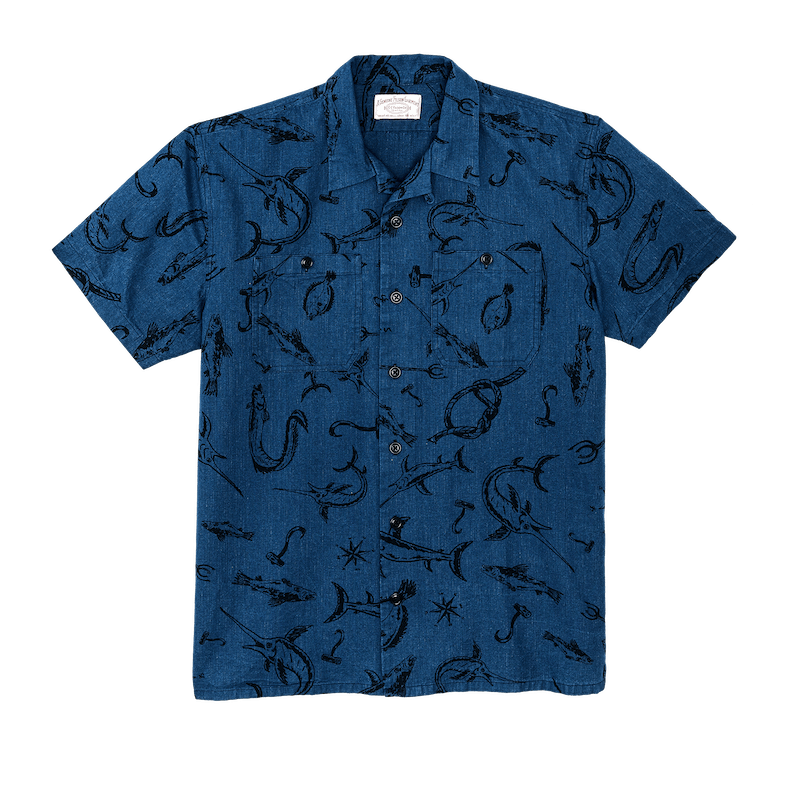 Rustic Short Sleeve Camp Shirt