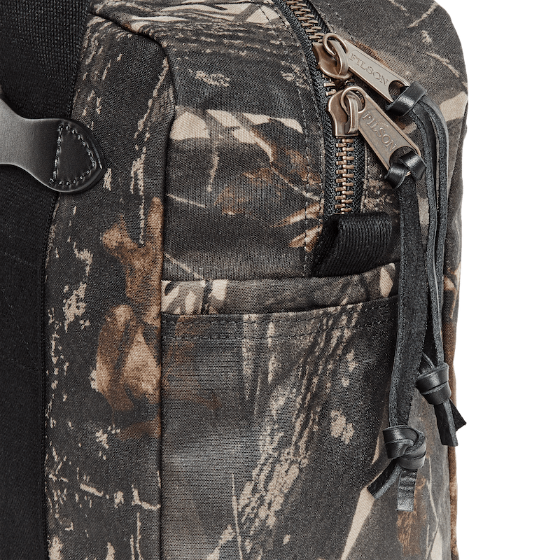 Tin Cloth Zipper Tote Bag