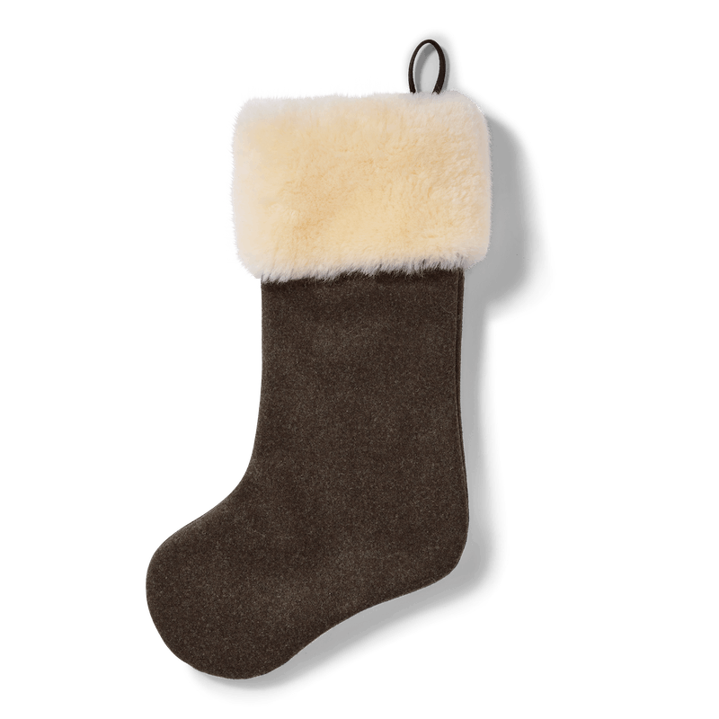 Mackinaw Wool Christmas Stocking
