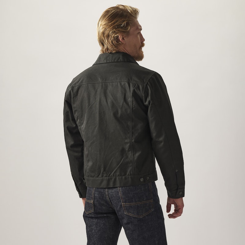 Tin Cloth Short Lined Cruiser Jacket