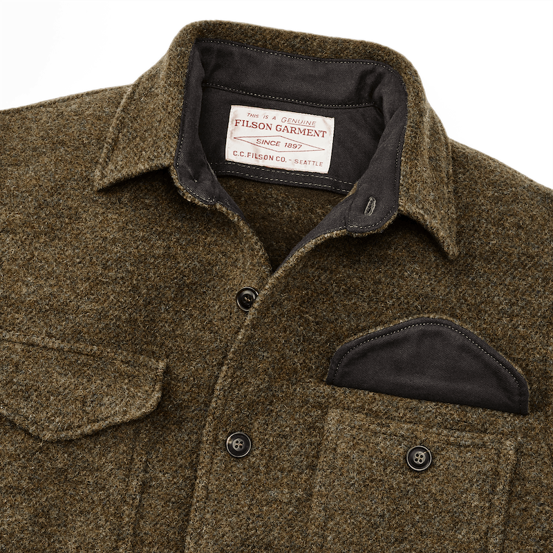 Ccc Jacquard Wool Jac-shirt