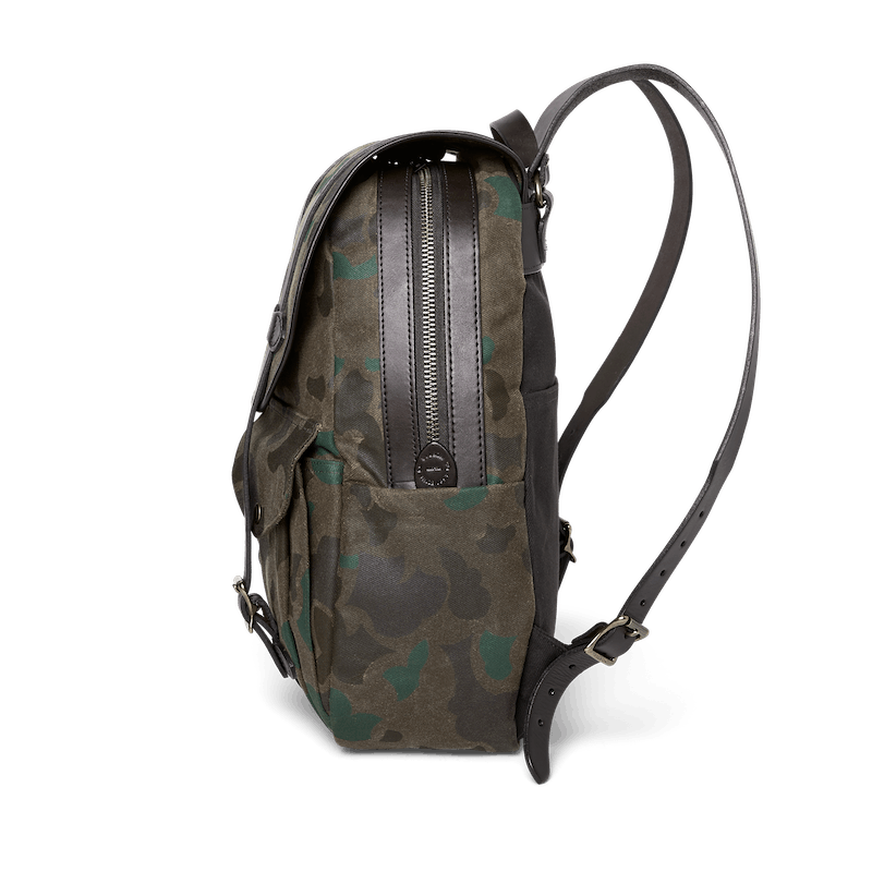 Large Waxed Rugged Twill Rucksack