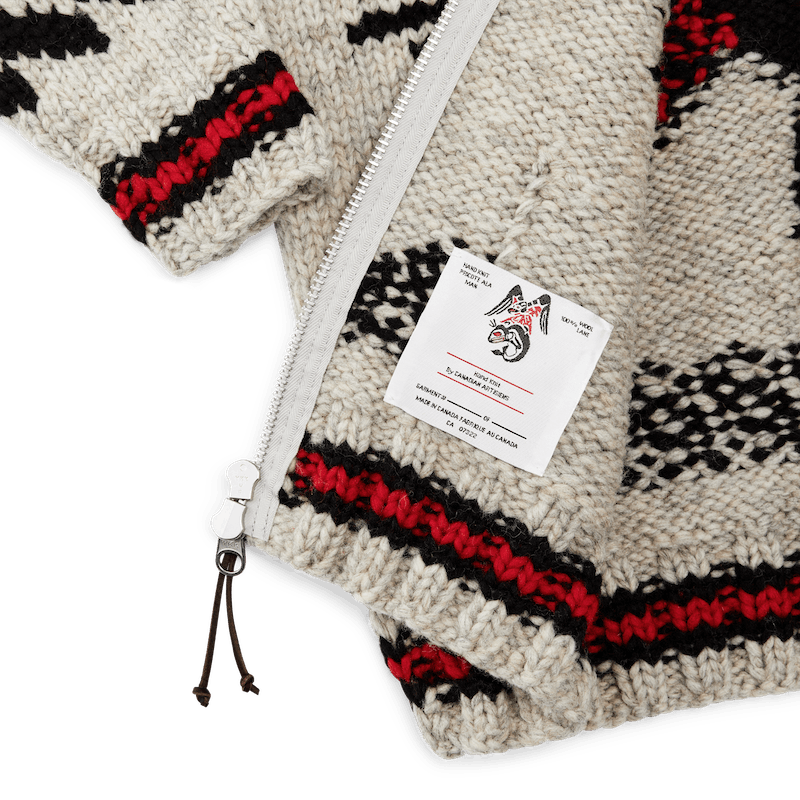 Handmade Full-Zip Sweater