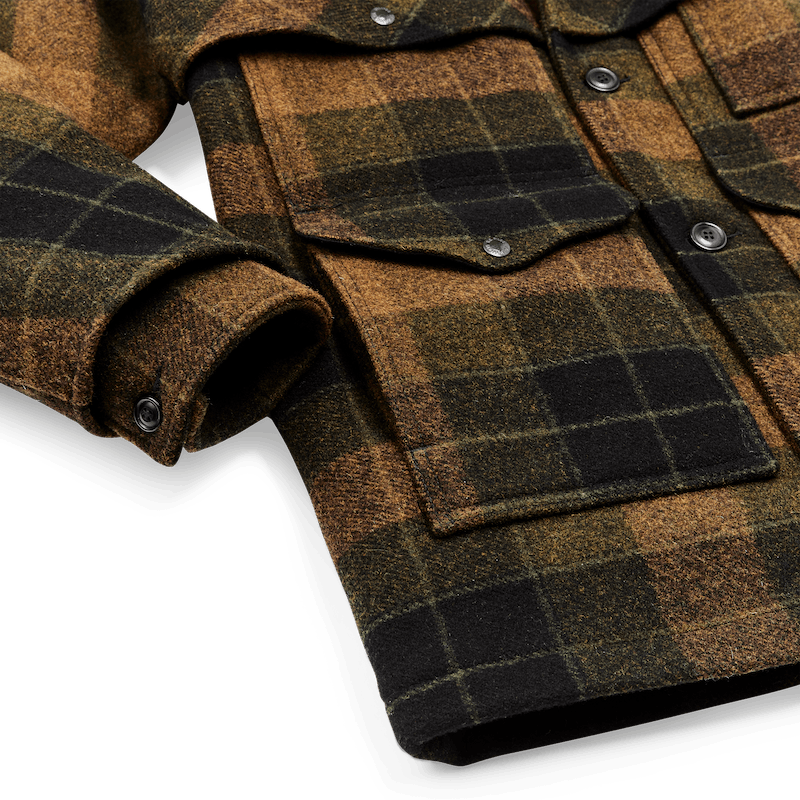 Lined Mackinaw Wool Packer Coat
