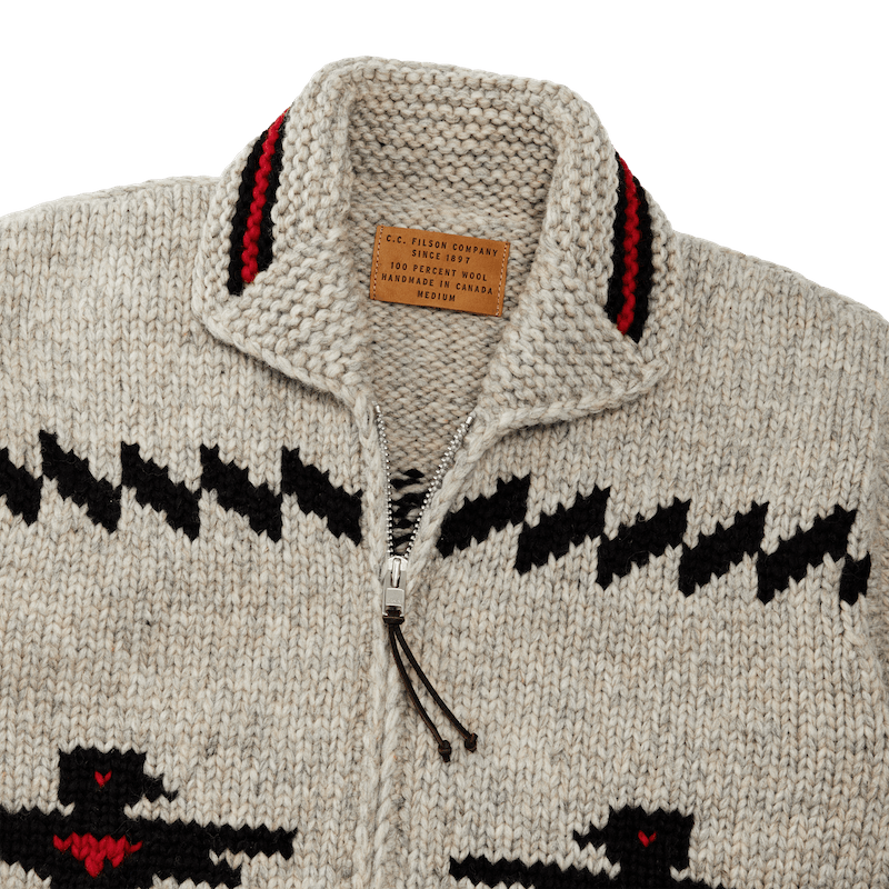 Handmade Full-Zip Sweater