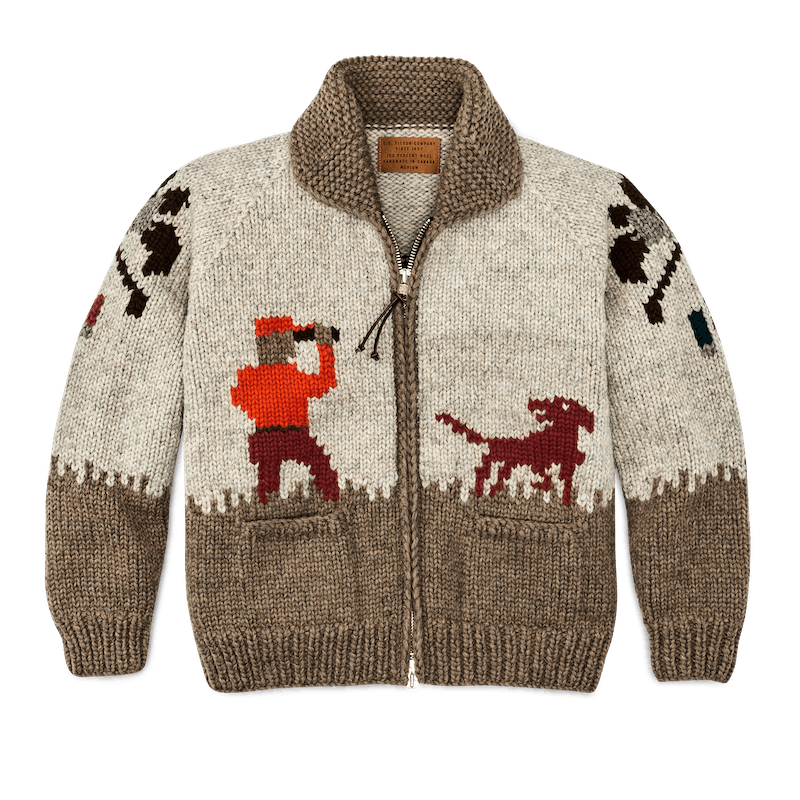 Handmade Full-zip Sweater