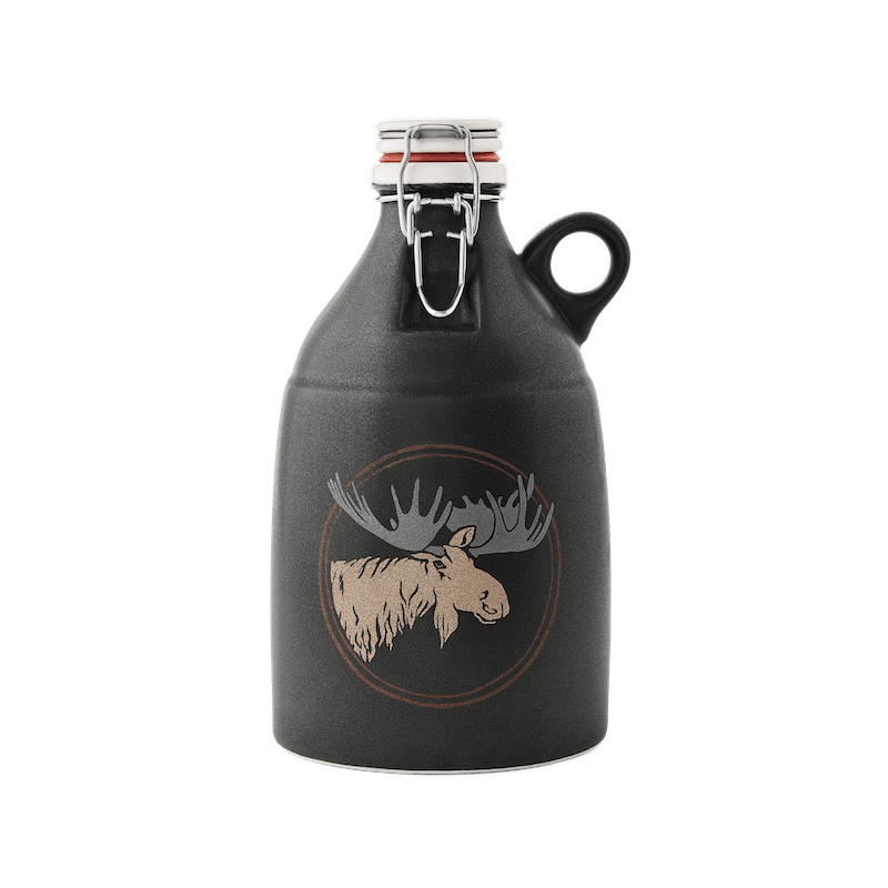 Moose 64-Oz. Ceramic Growler