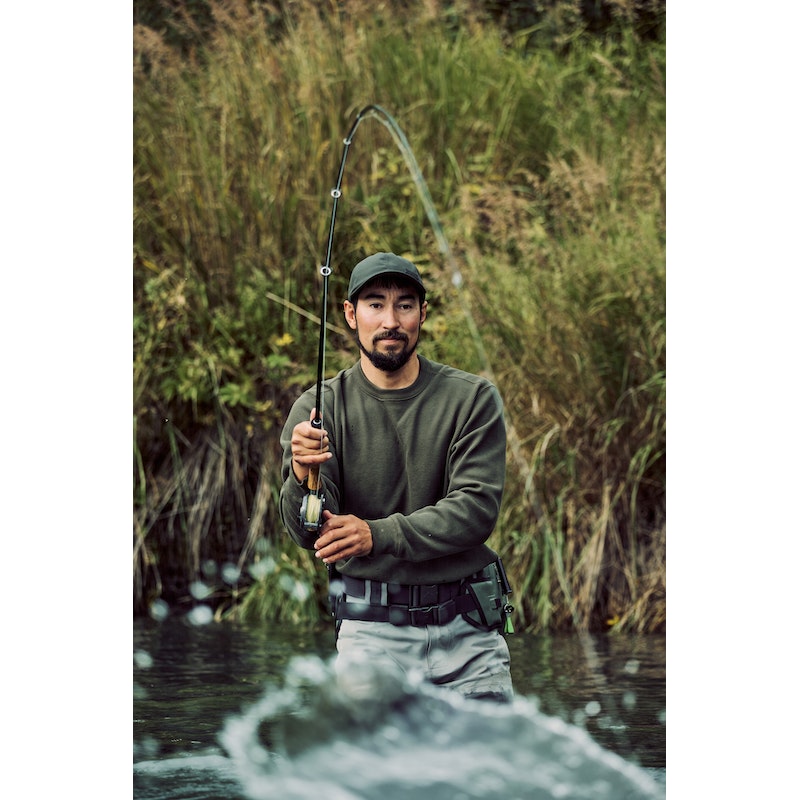 Waffle Knit Thermal Crewneck