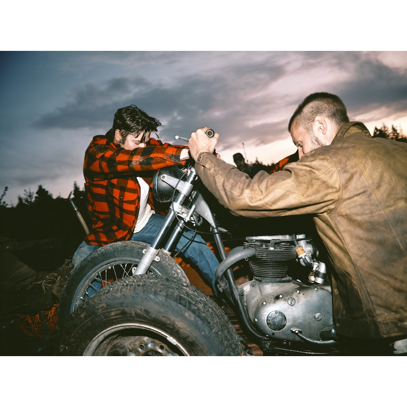 Tin Cloth Short Lined Cruiser Jacket