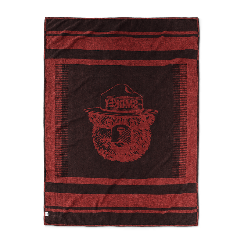 Smokey Bear Cotton Blanket