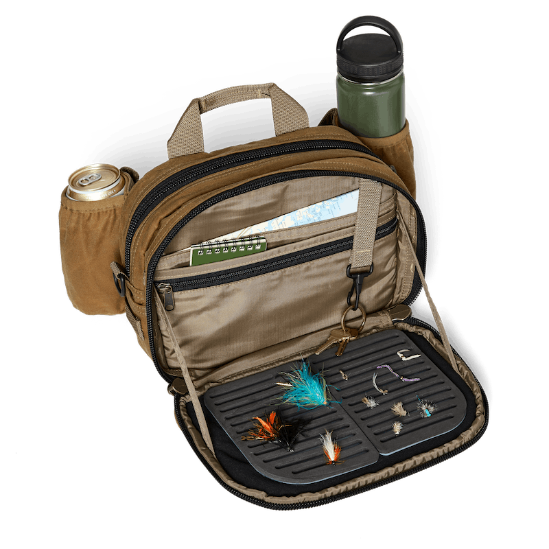 Tin Cloth Fishing Pack