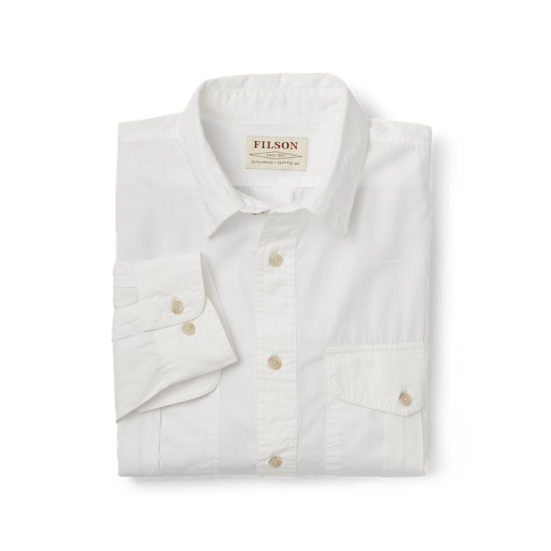 Washed Feather Cloth Shirt