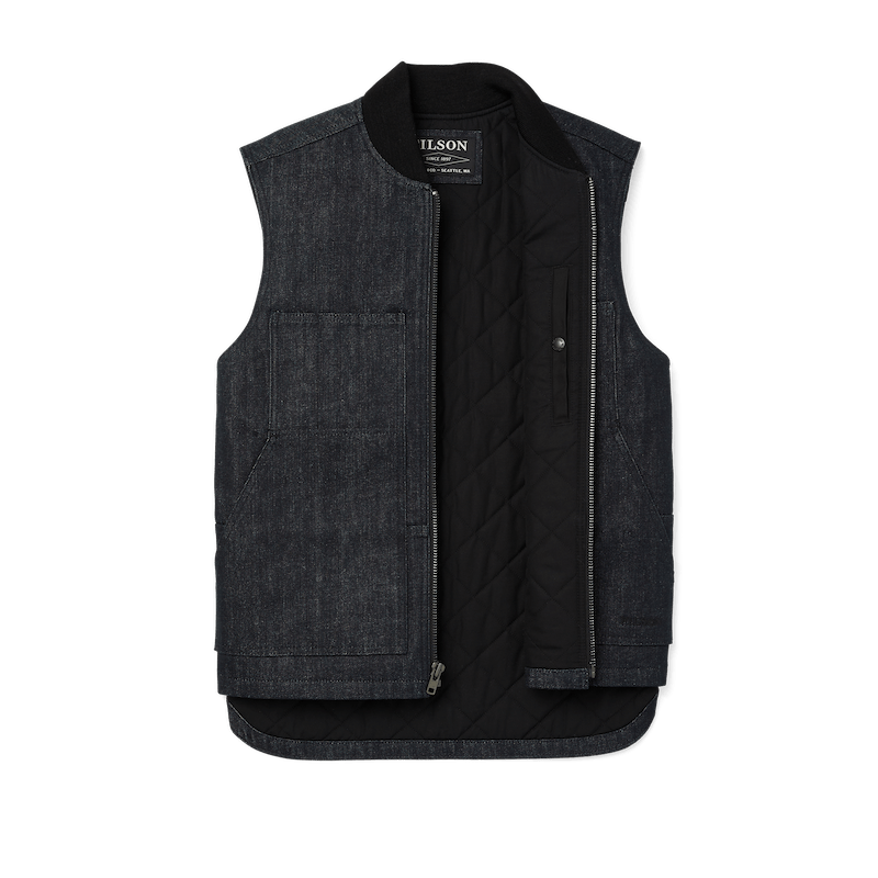 Denim Insulated Work Vest