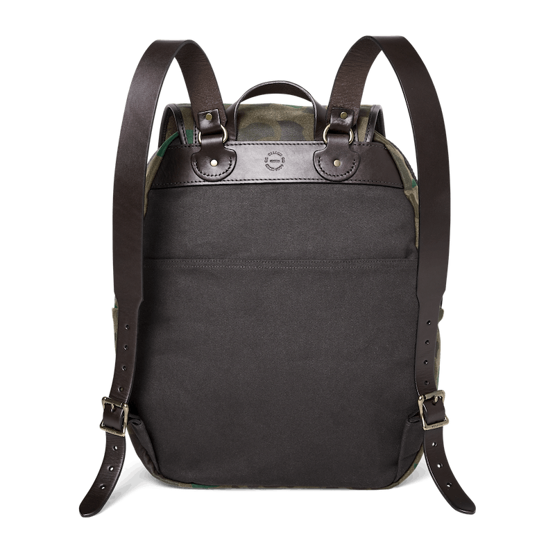 Large Waxed Rugged Twill Rucksack