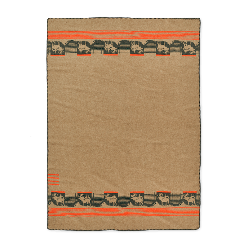 Jacquard Wool Blanket