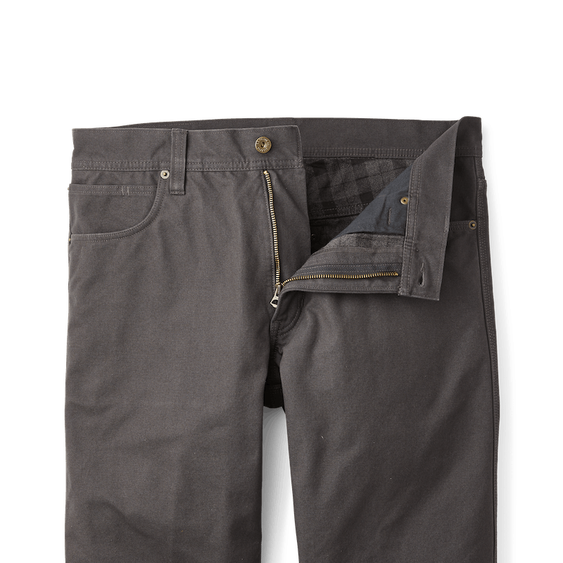 Flannel-Lined Dry Tin Cloth Pants