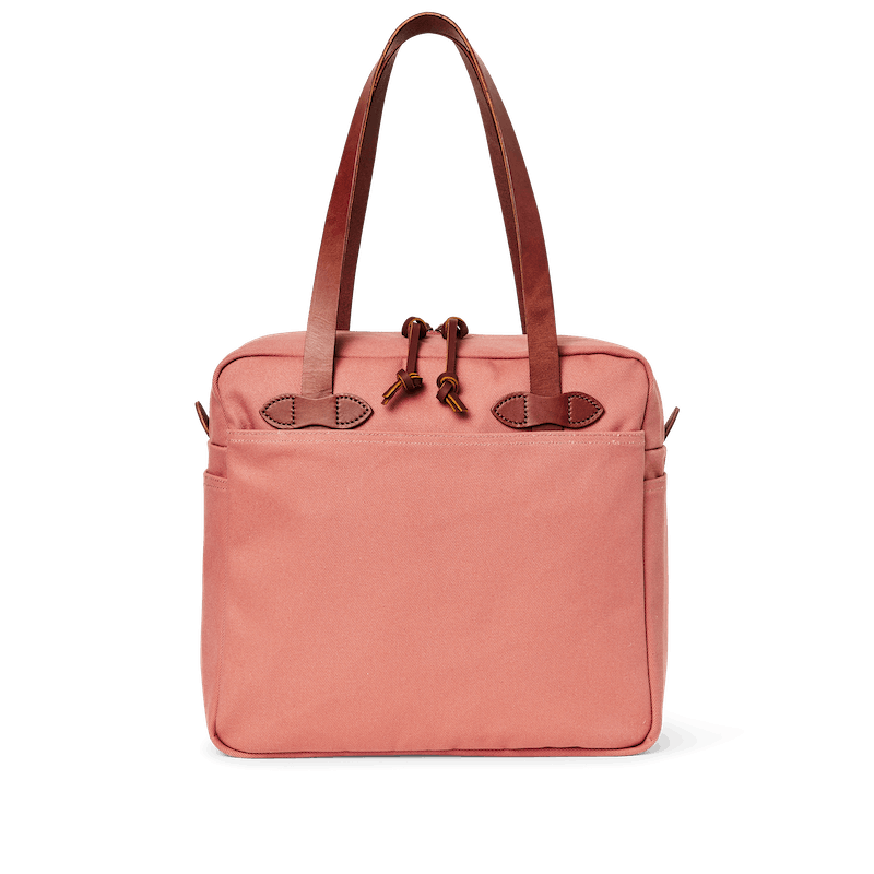 Rugged Twill Zipper Tote Bag