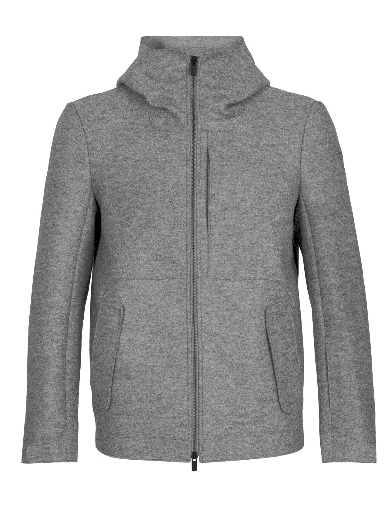 Men's Felted Merino Hooded Jacket