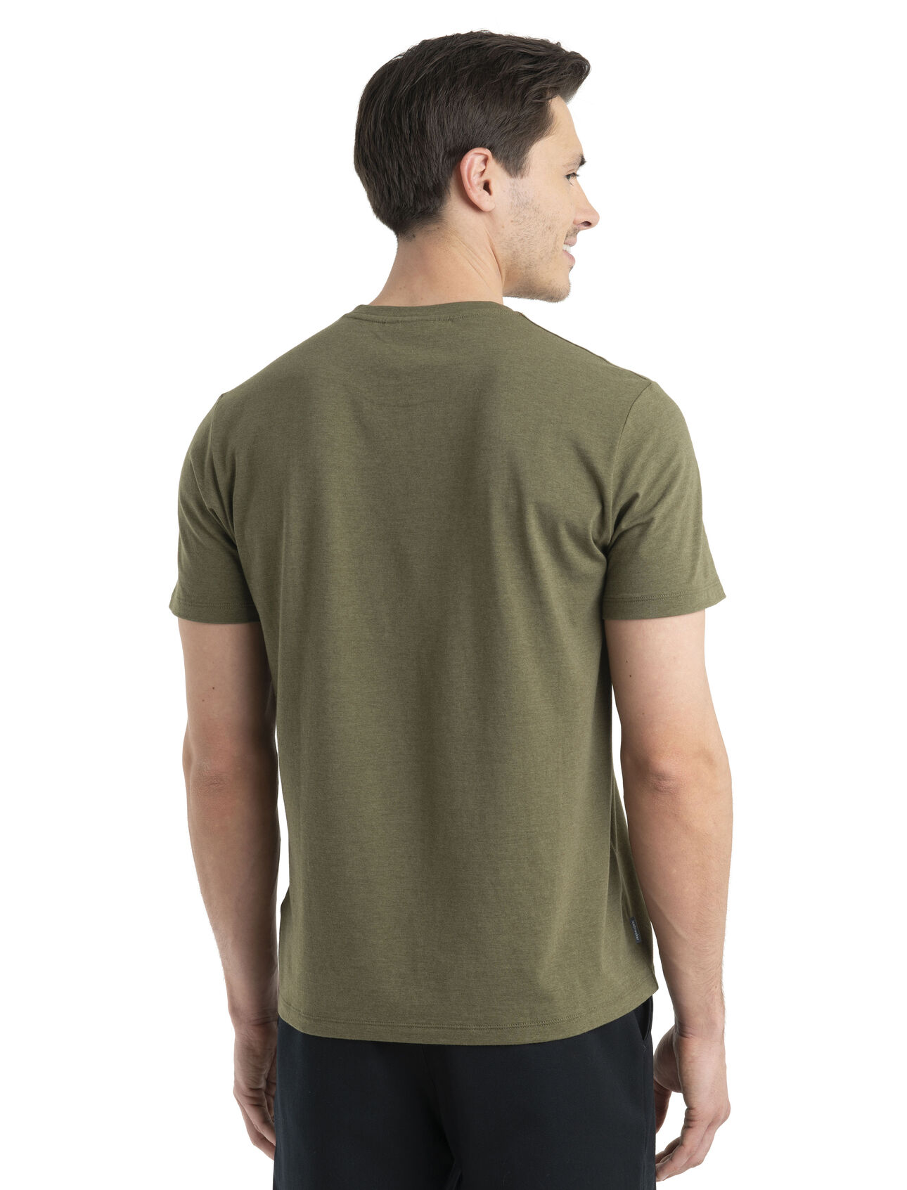 Men's Merino Central Classic Short Sleeve T-Shirt Ski Rider