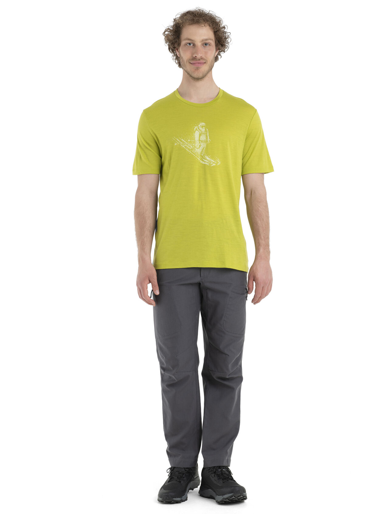 Men's Merino Tech Lite II Short Sleeve T-Shirt Skiing Yeti