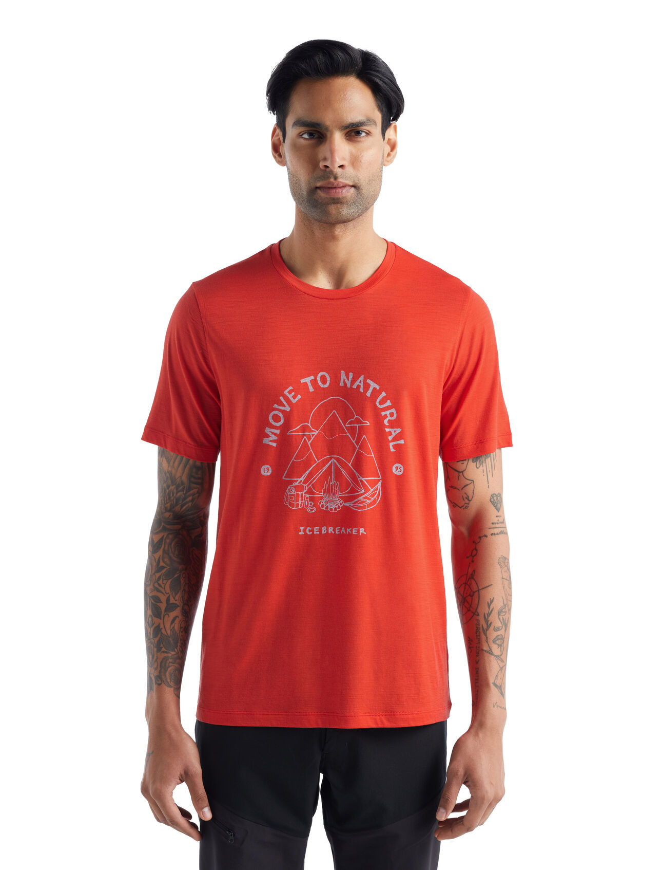 Men's Merino Tech Lite II Short Sleeve T-Shirt Canopy Camper