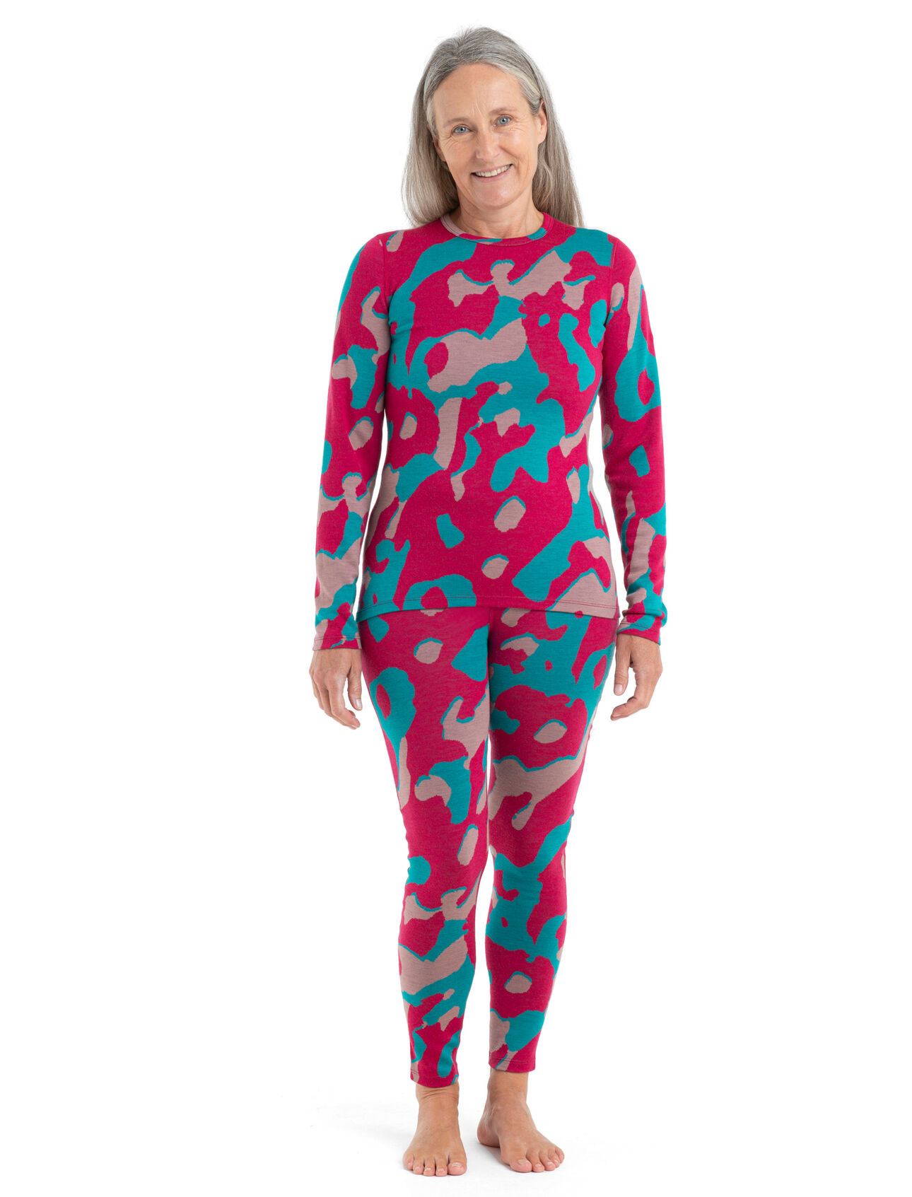Women's Merino 260 Vertex Thermal Leggings Natural Shades