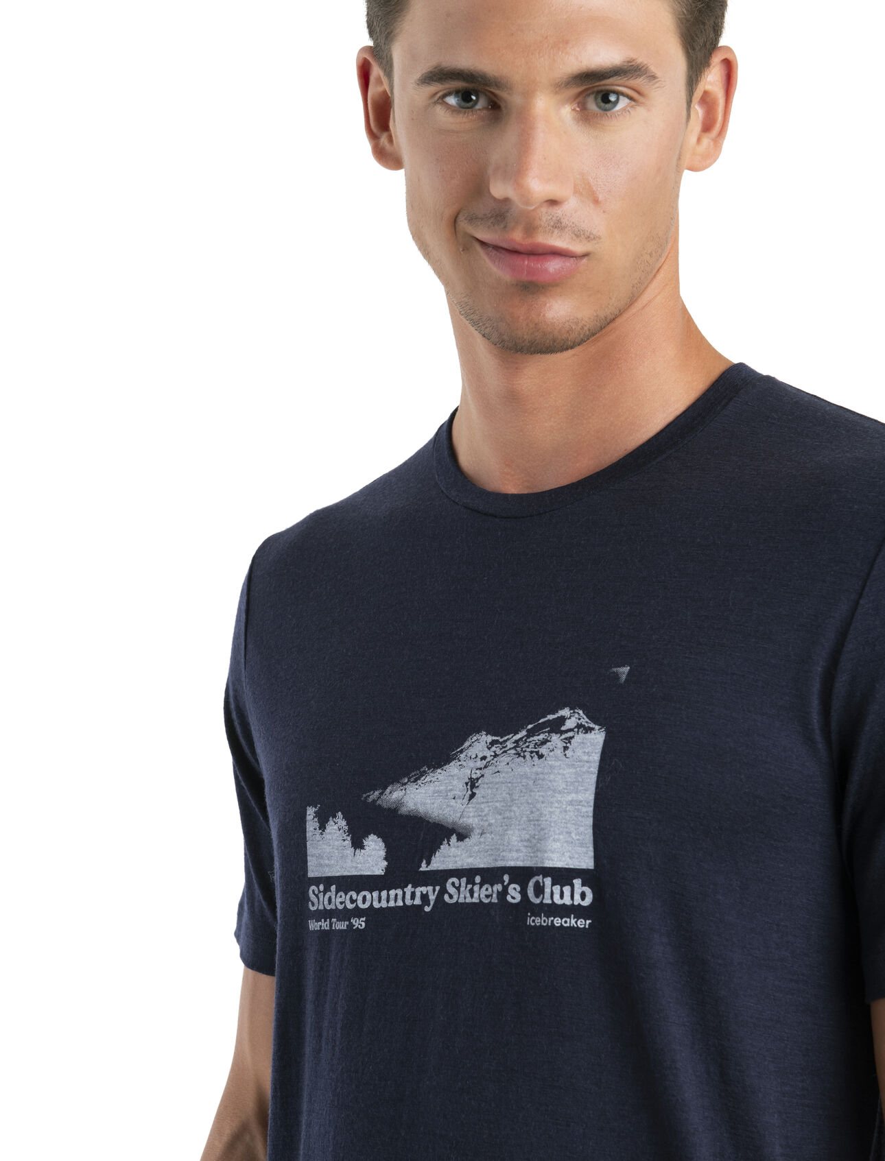 Men's Merino 150 Tech Lite II Short Sleeve T-Shirt Sidecountry Skiers Club