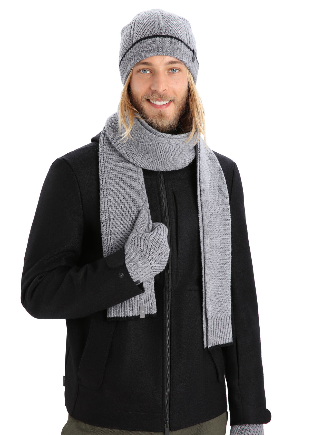 Unisex Merino Waypoint Scarf