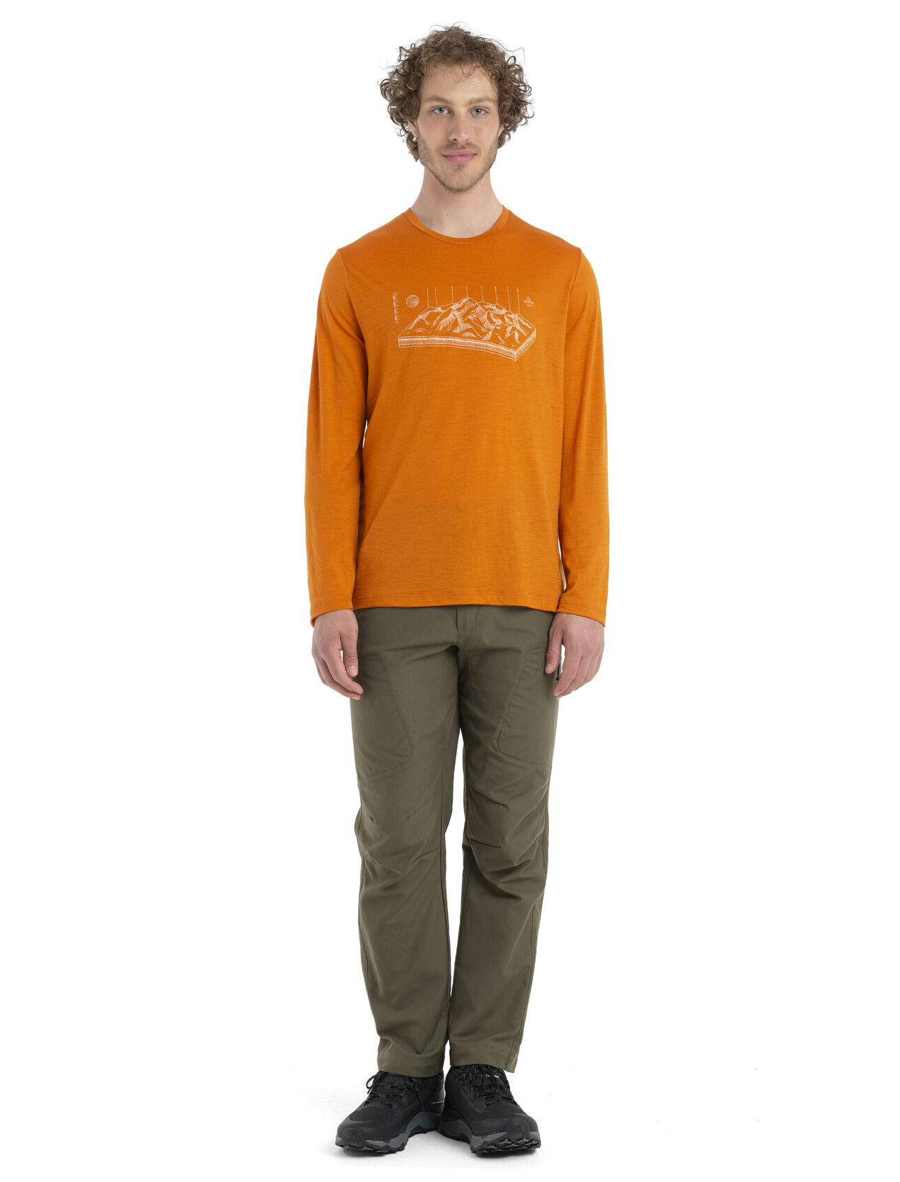 Men's Merino 150 Tech Lite II Long Sleeve T-Shirt Alps 3D
