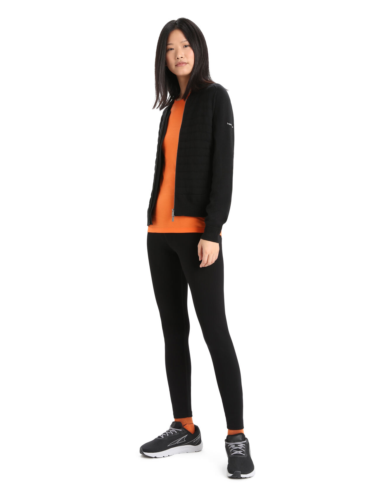 Women's icebreaker City Label  ZoneKnit™ Merino Insulated Knit Bomber