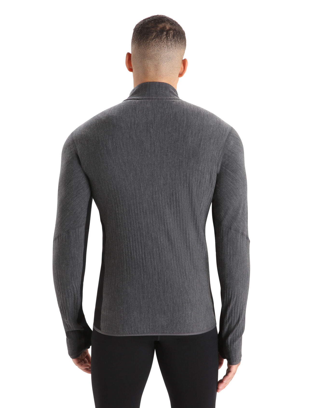 Men's RealFleece™ Merino Descender Long Sleeve Zip Jacket