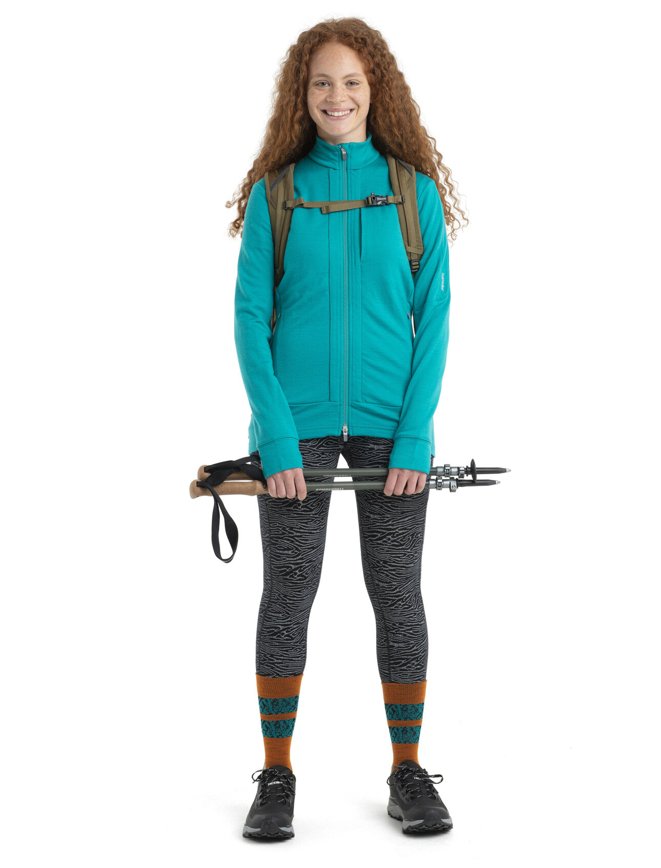 Women's Merino 150 Tech Lite II Short Sleeve T-Shirt Camping Lines