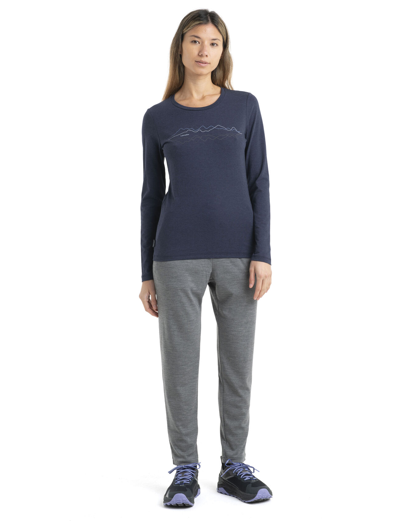 Women's Merino Central Classic Long Sleeve  T-Shirt Icebreaker