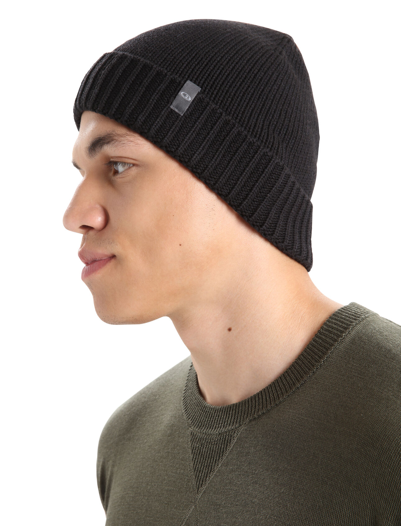 Unisex Merino Vela Cuff Beanie