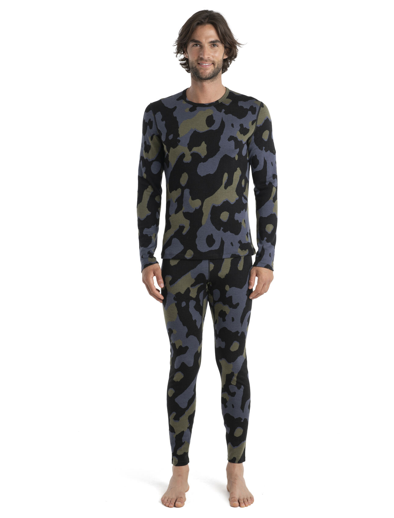 Men's Merino 260 Vertex Long Sleeve Thermal Top Natural Shades