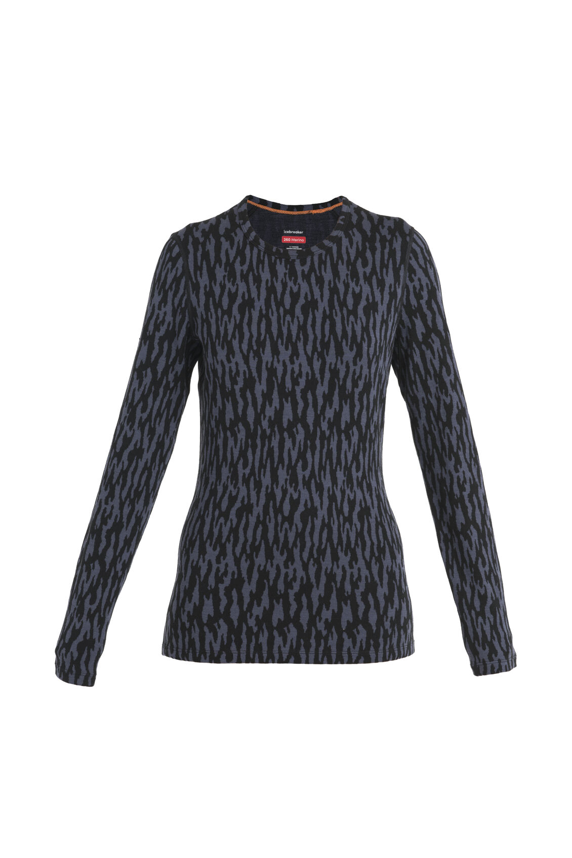 Women's Merino 260 Vertex Long Sleeve Thermal Top Glacial Flow