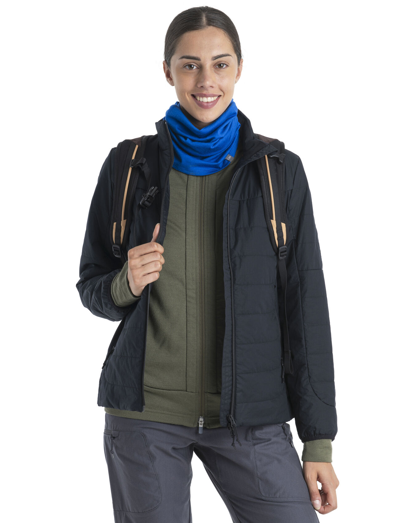 Women's Merino Quantum III Long Sleeve Zip Hoodie