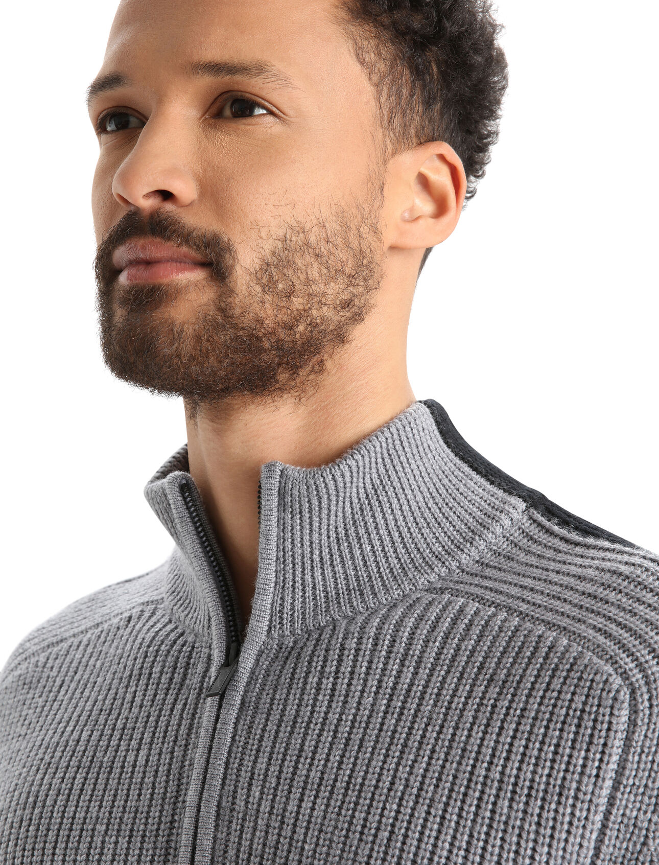 Men's Merino Lodge Long Sleeve Half Zip Sweater
