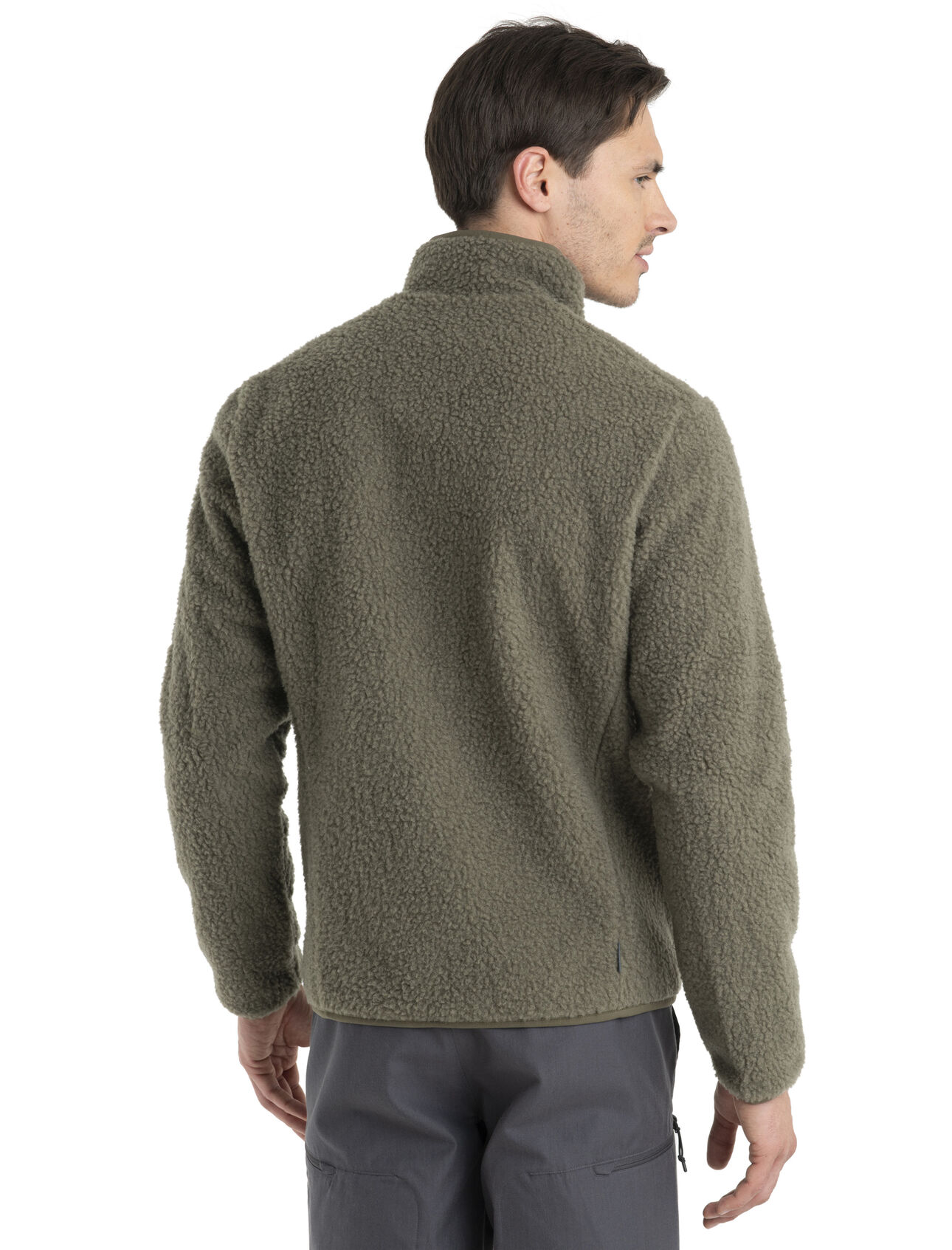 Men's RealFleece™ Merino High Pile Long Sleeve Zip Jacket